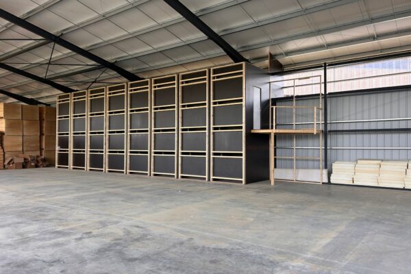 Knoflook drogen Frankrijk Schuinaanzicht