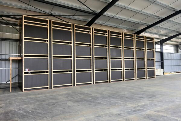 Knoflook drogen Frankrijk Vooraanzicht